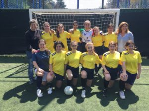 La squadra di calcio a cinque femminile